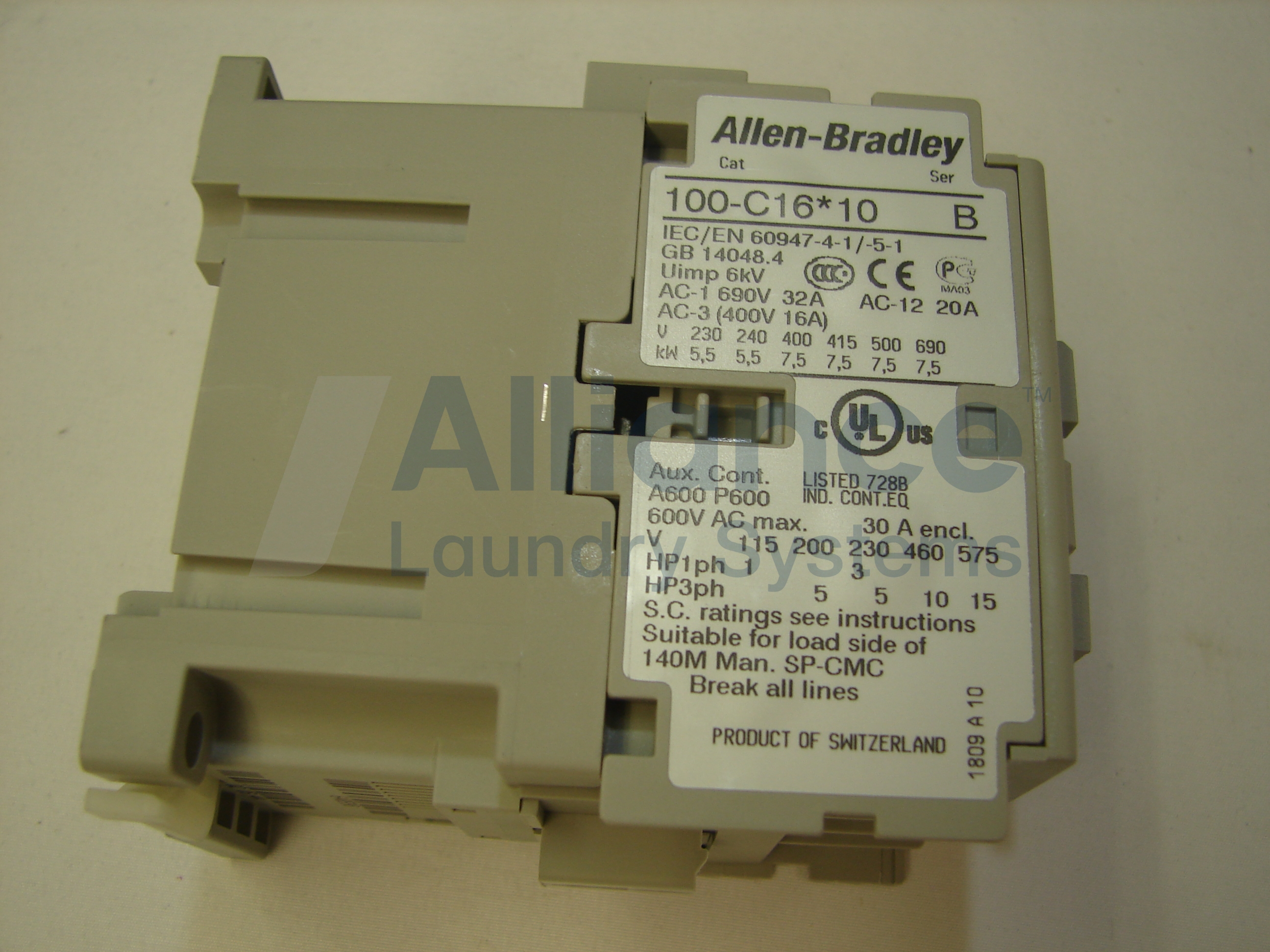 Контактор 100-C16KJ10  9A /24V